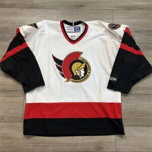 Ottawa Senators CCM NHL Hockey Jersey Size L Made In Canada